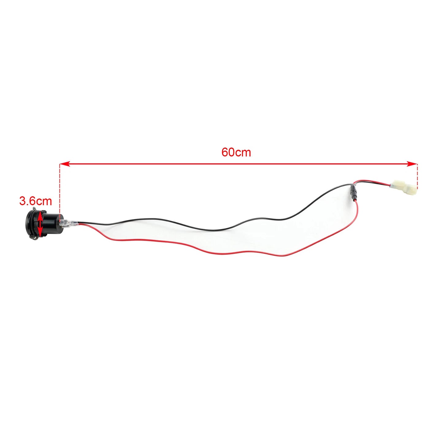 12V USB+C Socket Charger