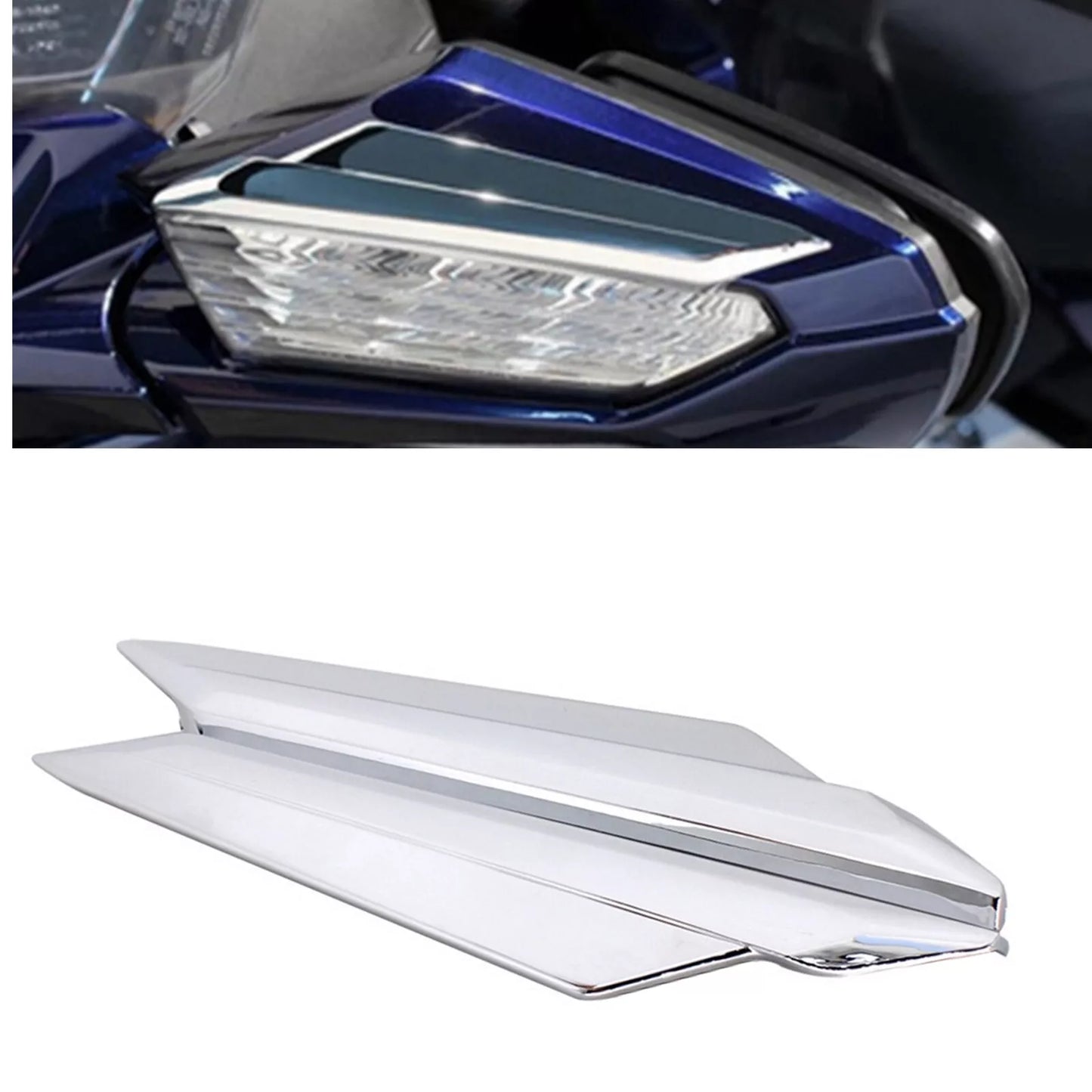 Rear Mirror Accent Trim for Honda Goldwing GL1800 F6C F6B (2018-2021)