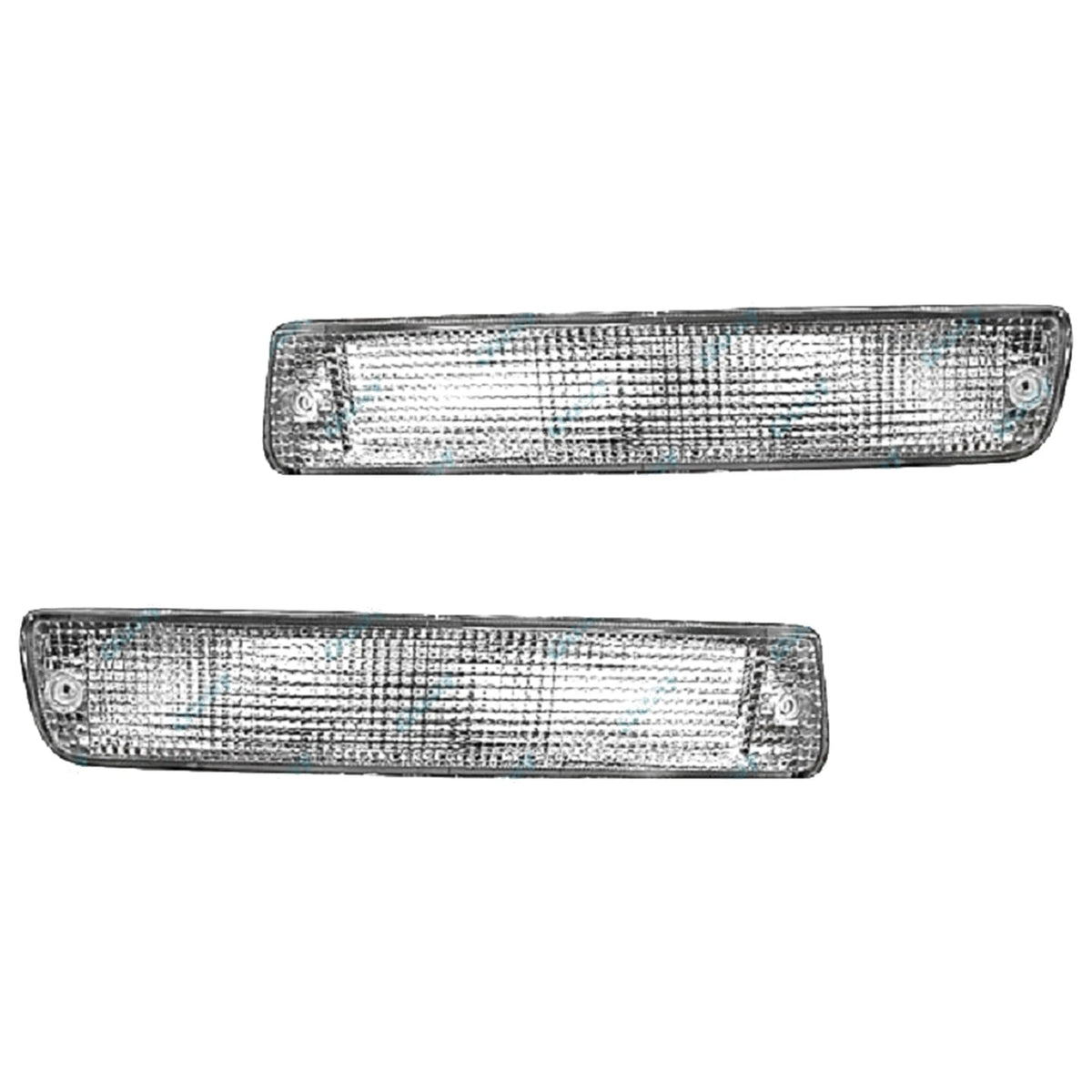 LH+RH Clear Front Indicators for Toyota Landcruiser 80 Series 90-97 Left Right