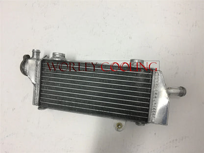 Radiator + Orange Silicone Hose for KTM 125SX/144SX/150SX (2007-2010)