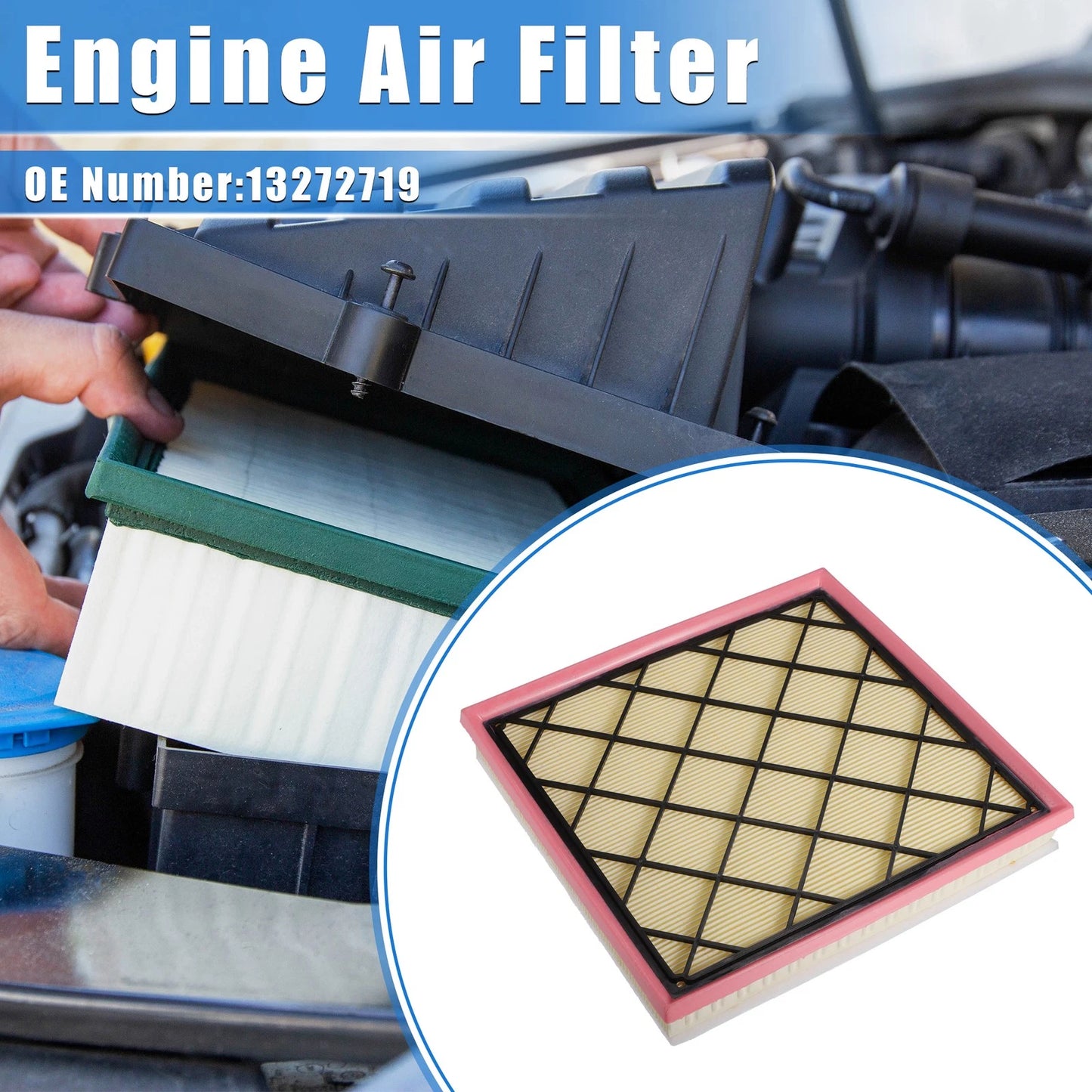 Car Engine Air Filter for Chevrolet Cruze (2011–2016)