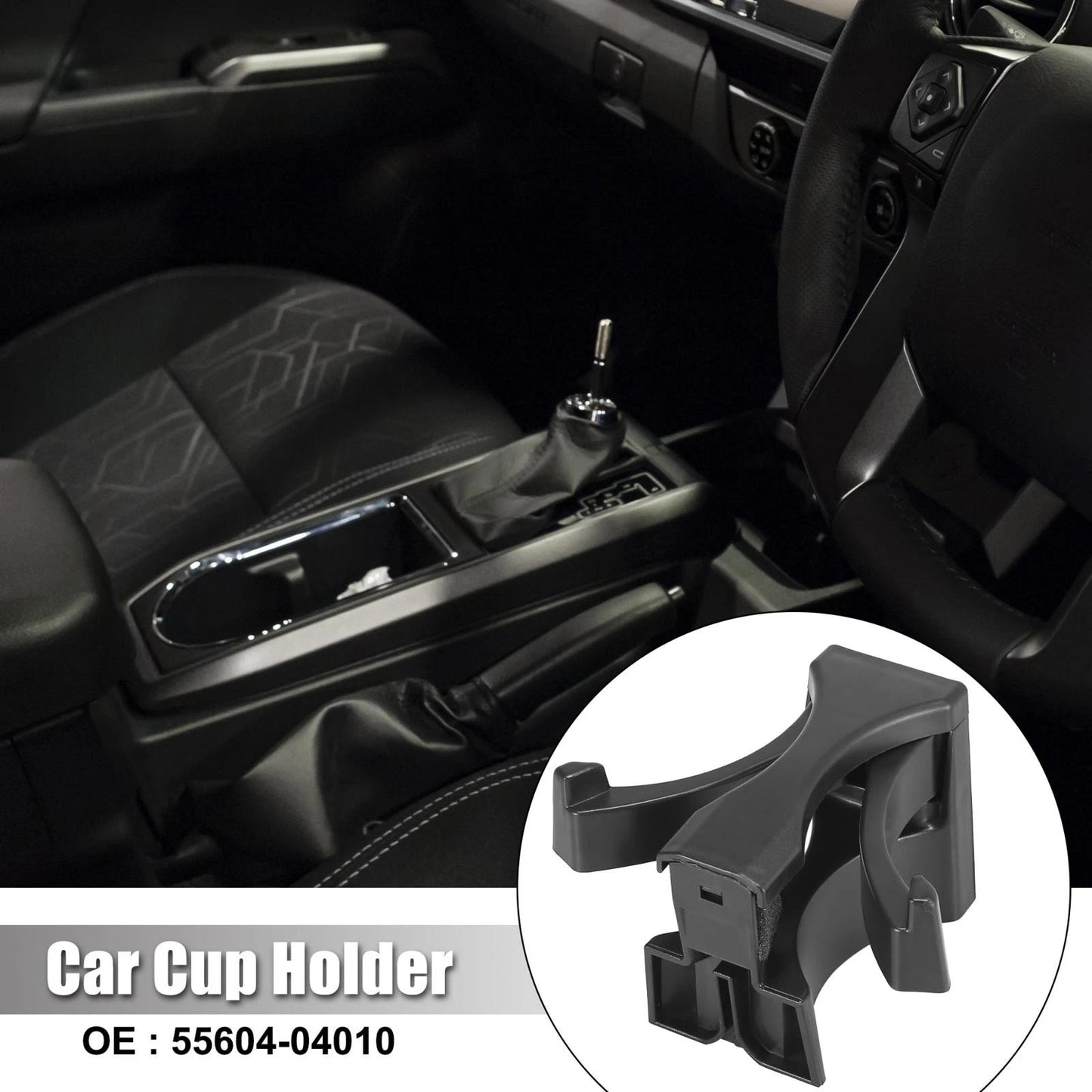 Cup Holder Divider Insert for Toyota Tacoma (2005-2015)
