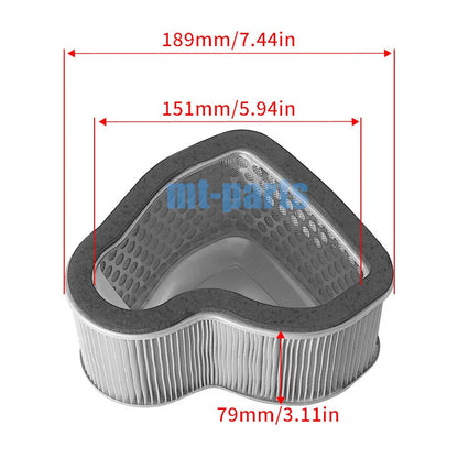 Air Filter Cleaner Element for Honda VTX 1800 S1 S2 S3 T1 (2004-2008)