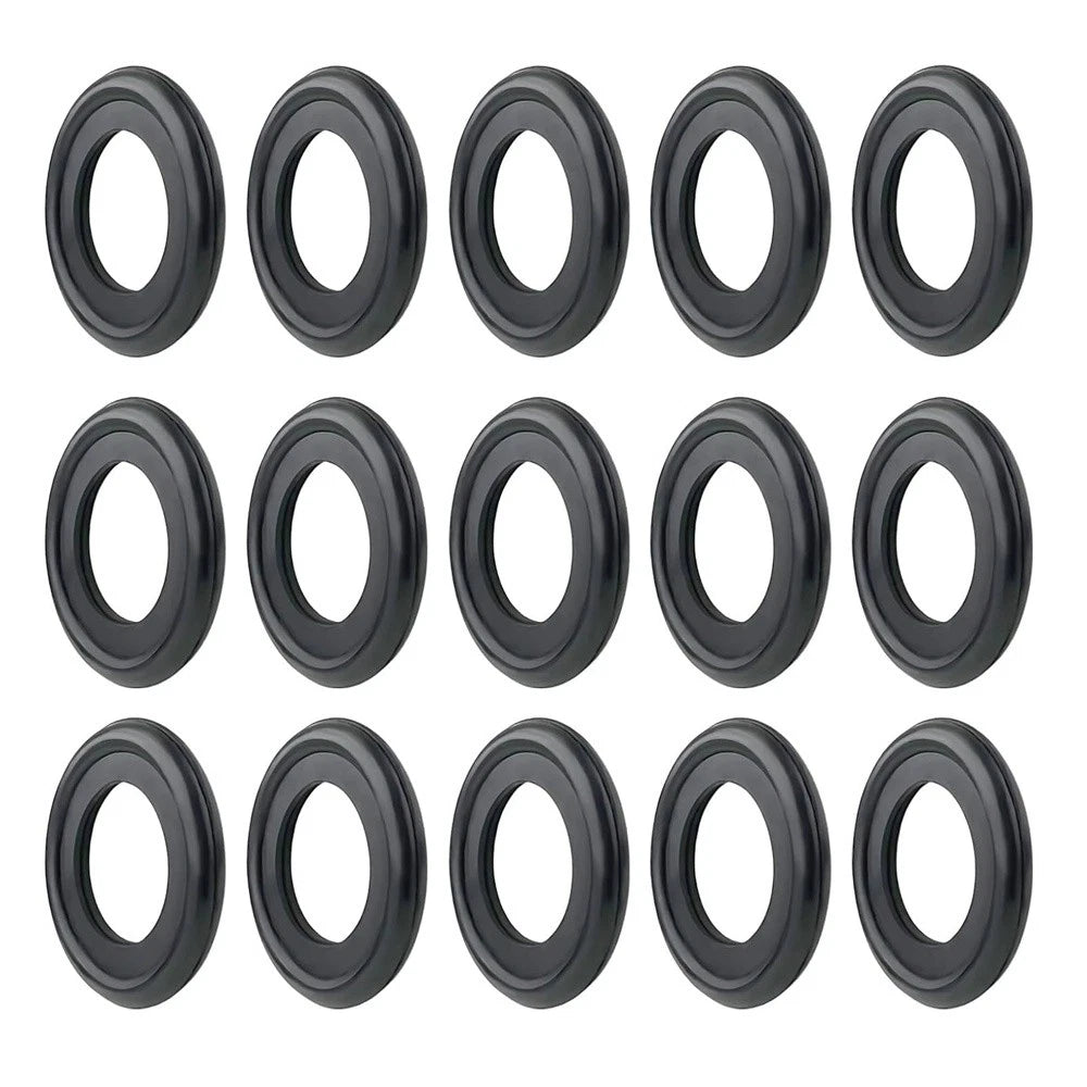 50 Pcs Rubber Oil Drain Plug Gasket Washers for Buick Chevrolet (M12)