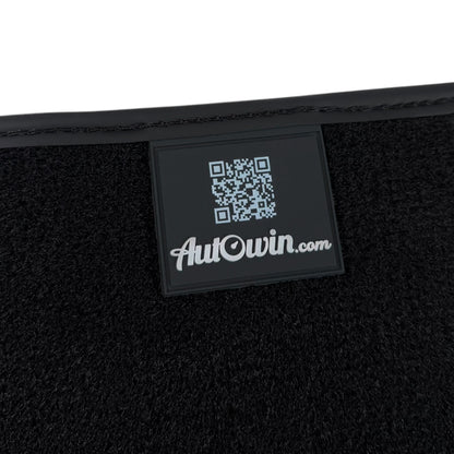 AutoWin Black Floor Mats for Rolls Royce Spectre (2023-2024) White Leather