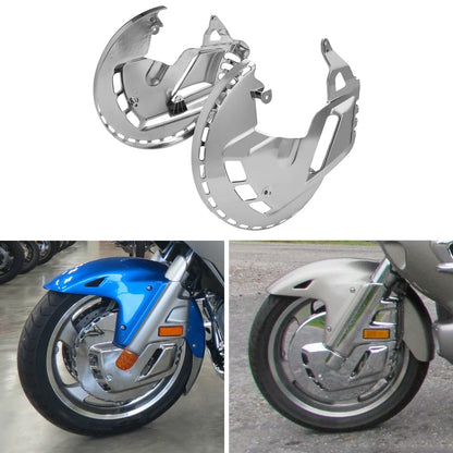 Brake Disc Covers LED Ring Blue Fire for Honda Gold Wing 1800 (2001 - 2017)