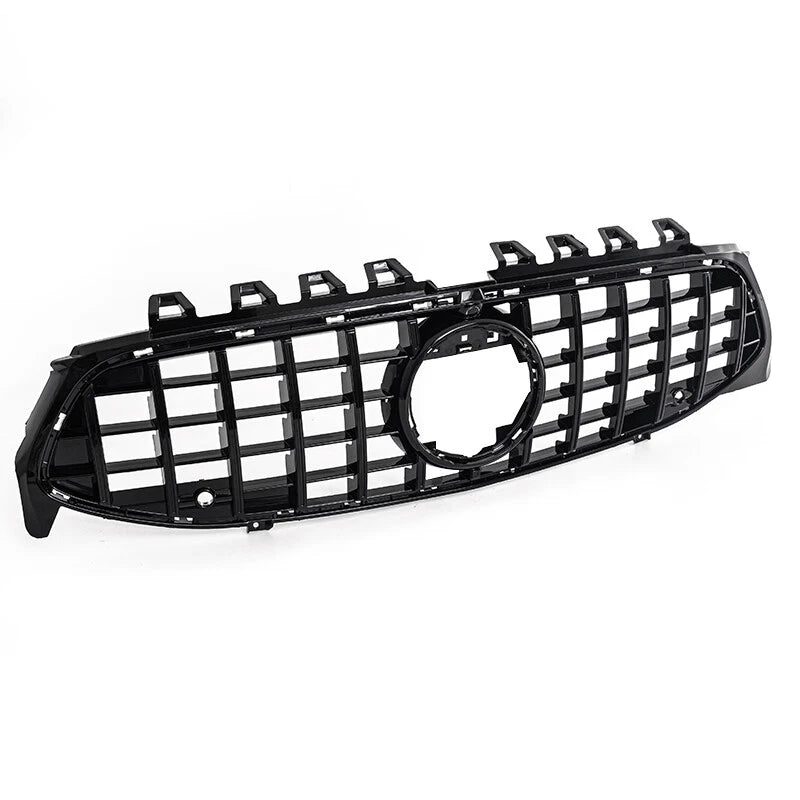 GT Style Gloss Black Front Bumper Grille Trim for Benz CLA Class W118 (2020-2023)