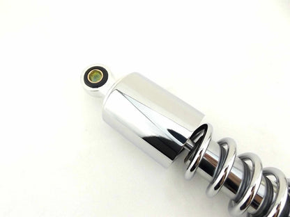 300mm JBS Chrome Rear Shock Absorbers for Yamaha SR250 (1980-1982)
