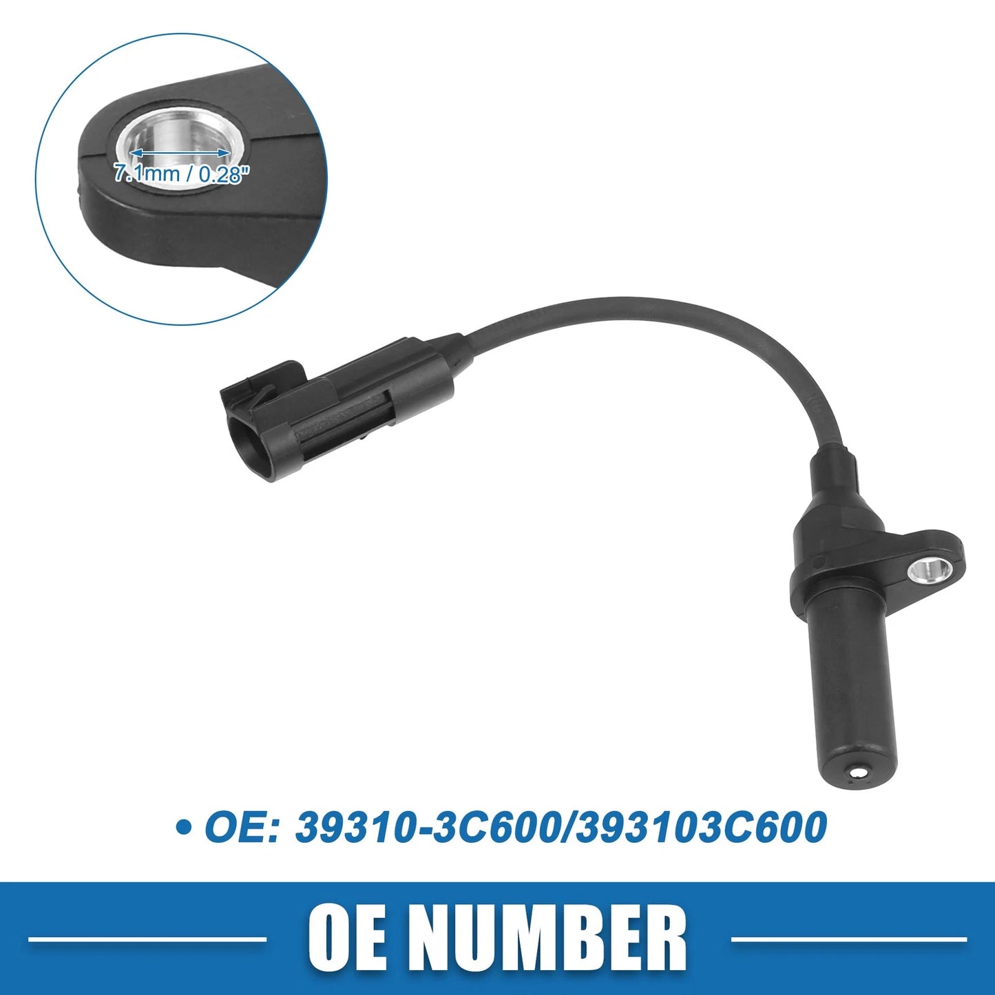 Crankshaft Position Sensor for Hyundai Santa Fe (2013-2018)