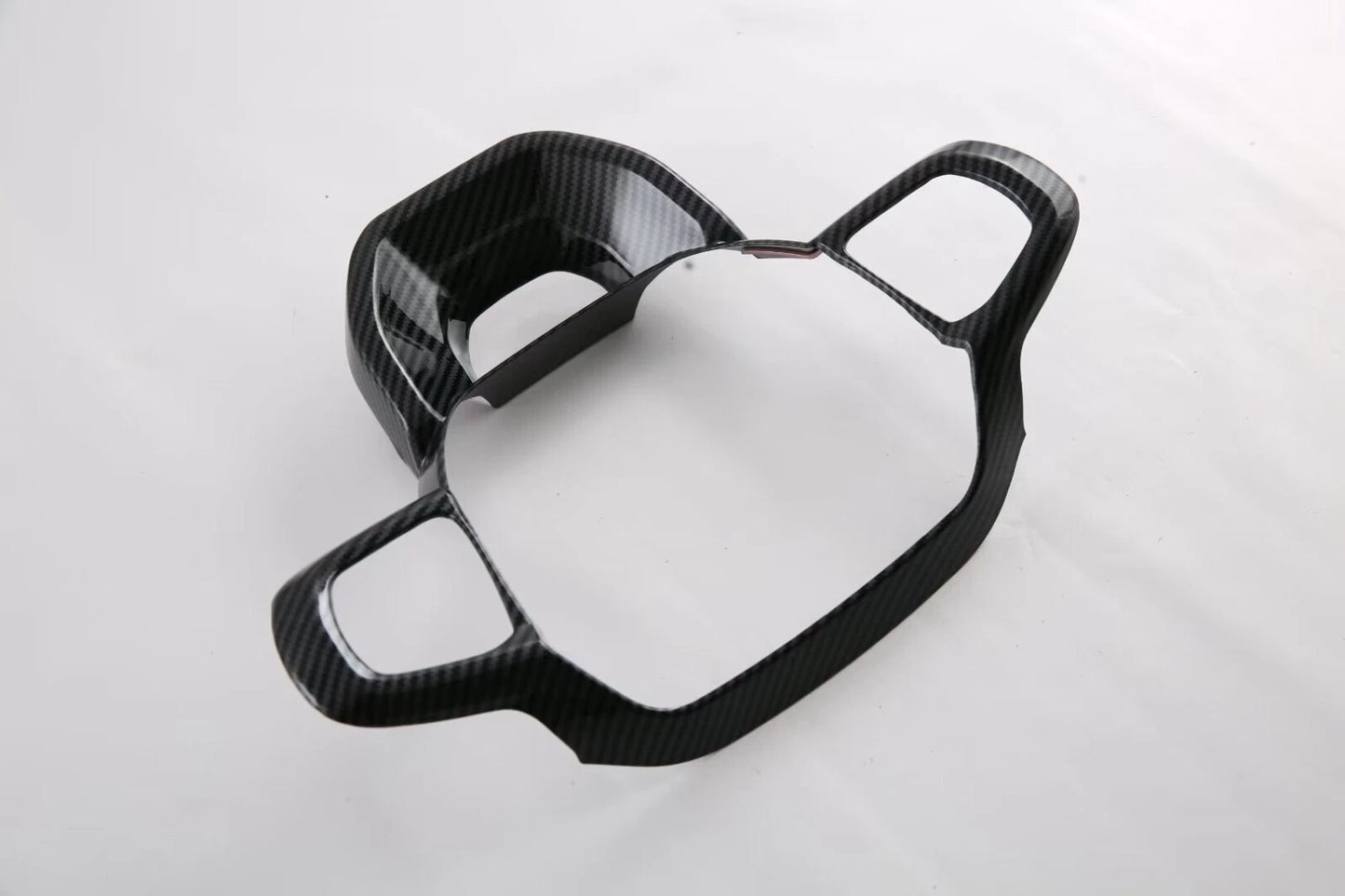 Carbon Fiber Steering Wheel Cover Trim for 2023 Ford Ranger (2023-2023)