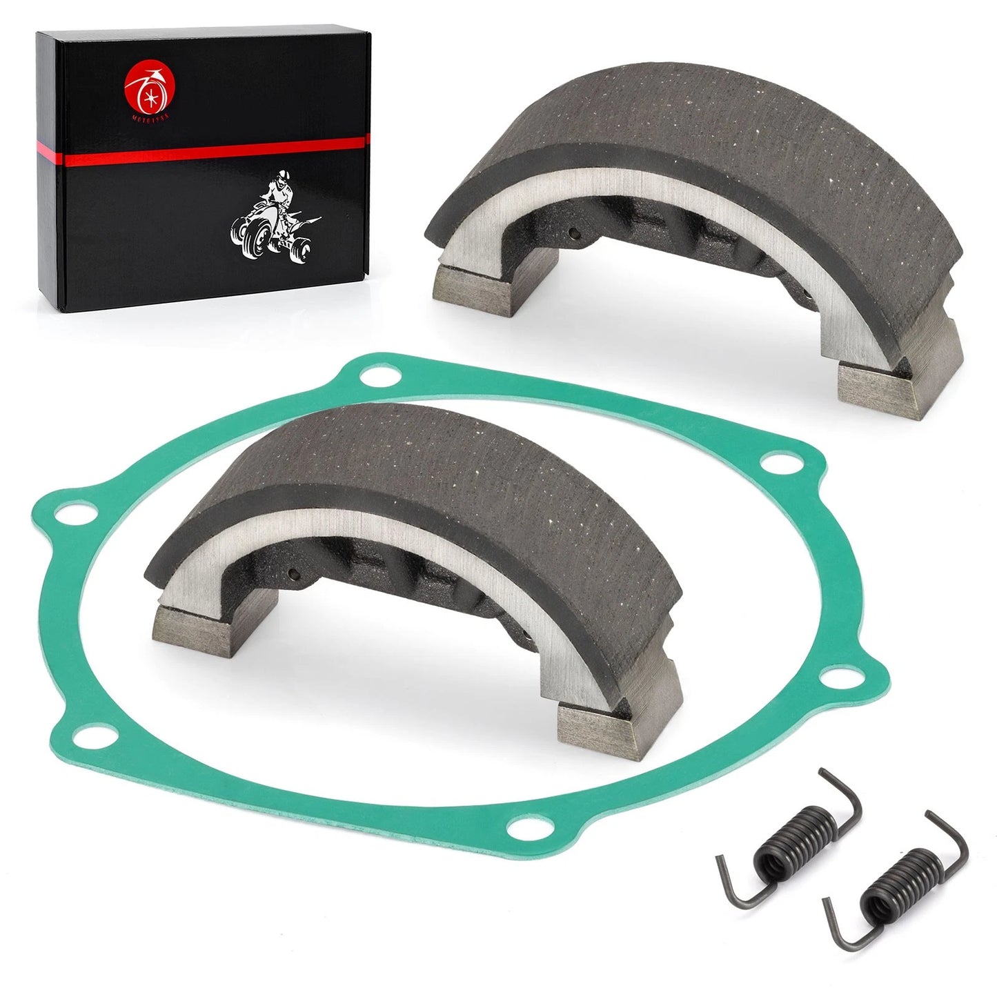 Brake Shoes Set 2pcs W/Gasket for John Deere 750/770/790/3005 Tractor