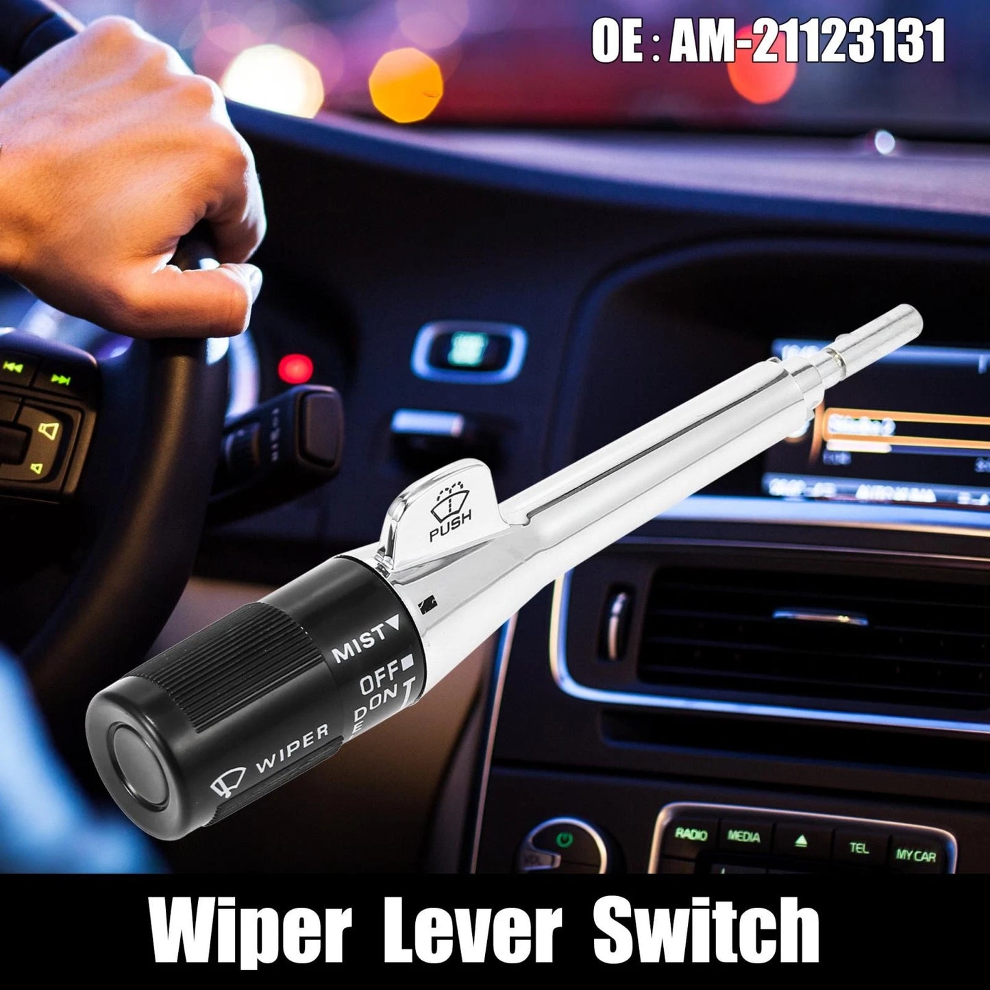 Car Turn Signal Delay Wiper Lever Switch for Chevy Cadillac