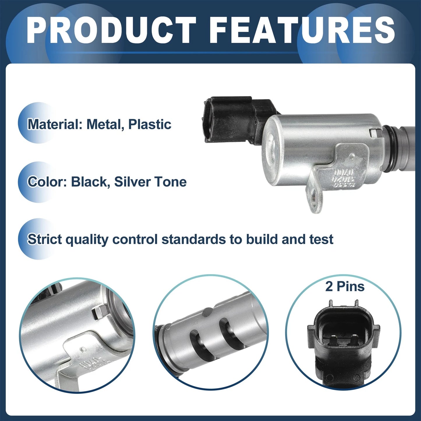 2 x VVT Solenoid for LEXUS ES350 (2007-2014) - Variable Valve Timing Parts