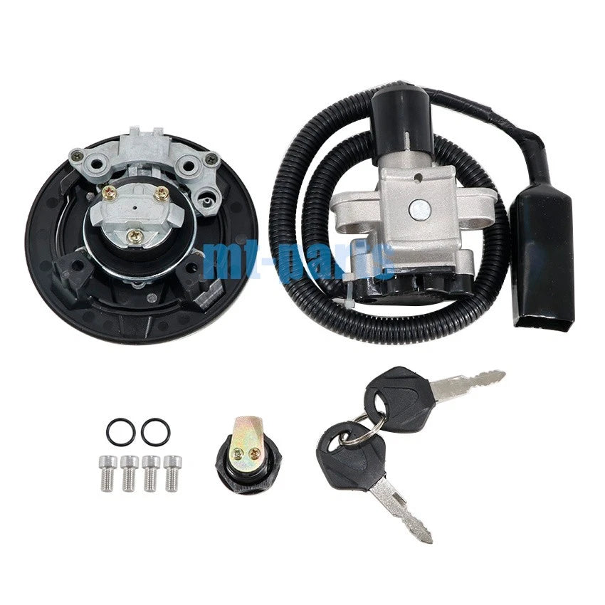 Kawasaki Ignition Switch Key Gas Cap Lock Set for KLX230S/KLX230SM (2022-2025)