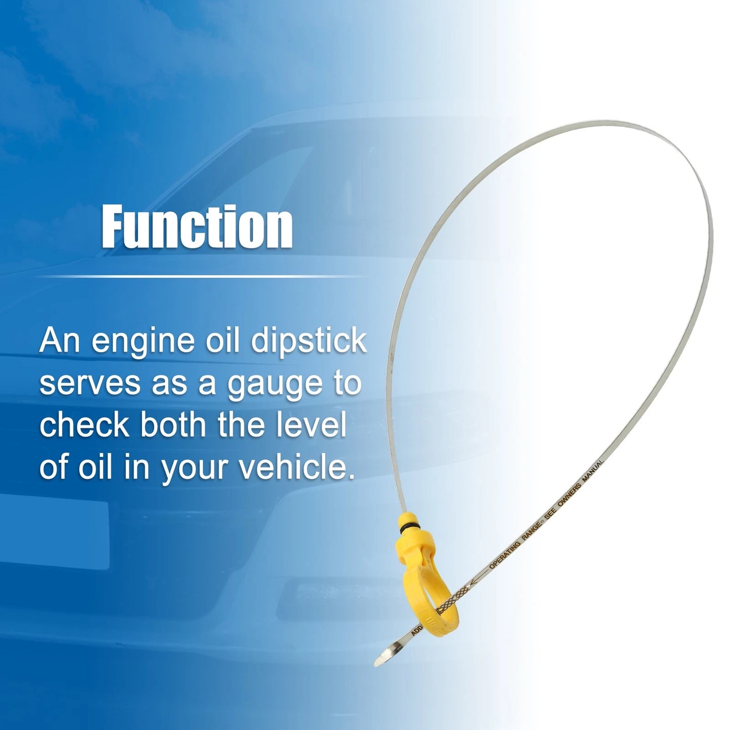 Engine Oil Fluid Level Dipstick for Chevrolet Camaro Z28