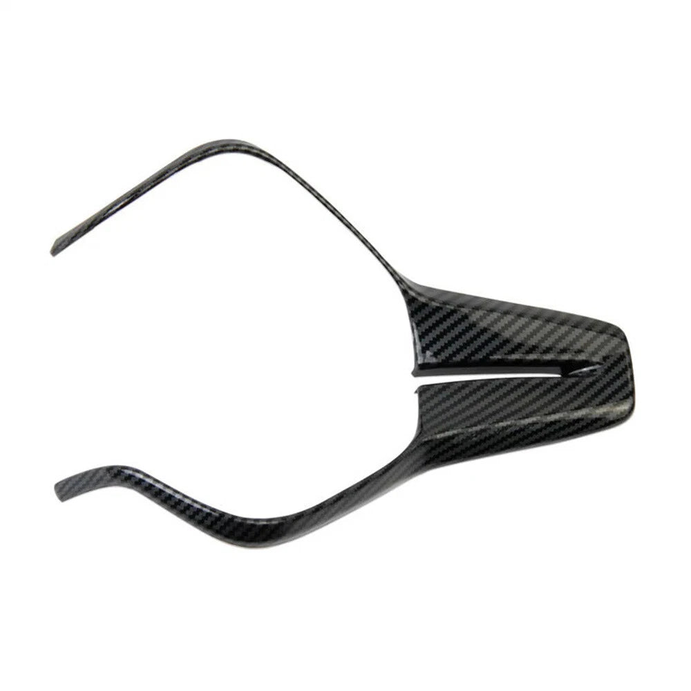 Carbon Fiber Steering Wheel Trim Cover for Infiniti Q50 Q60 QX50 (2018-2022)