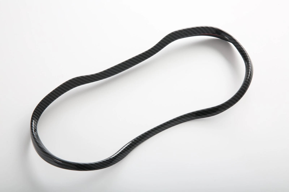ABS Carbon Fiber Dashboard Panel Lid Cover Trim for Dodge Charger (2016-2021)