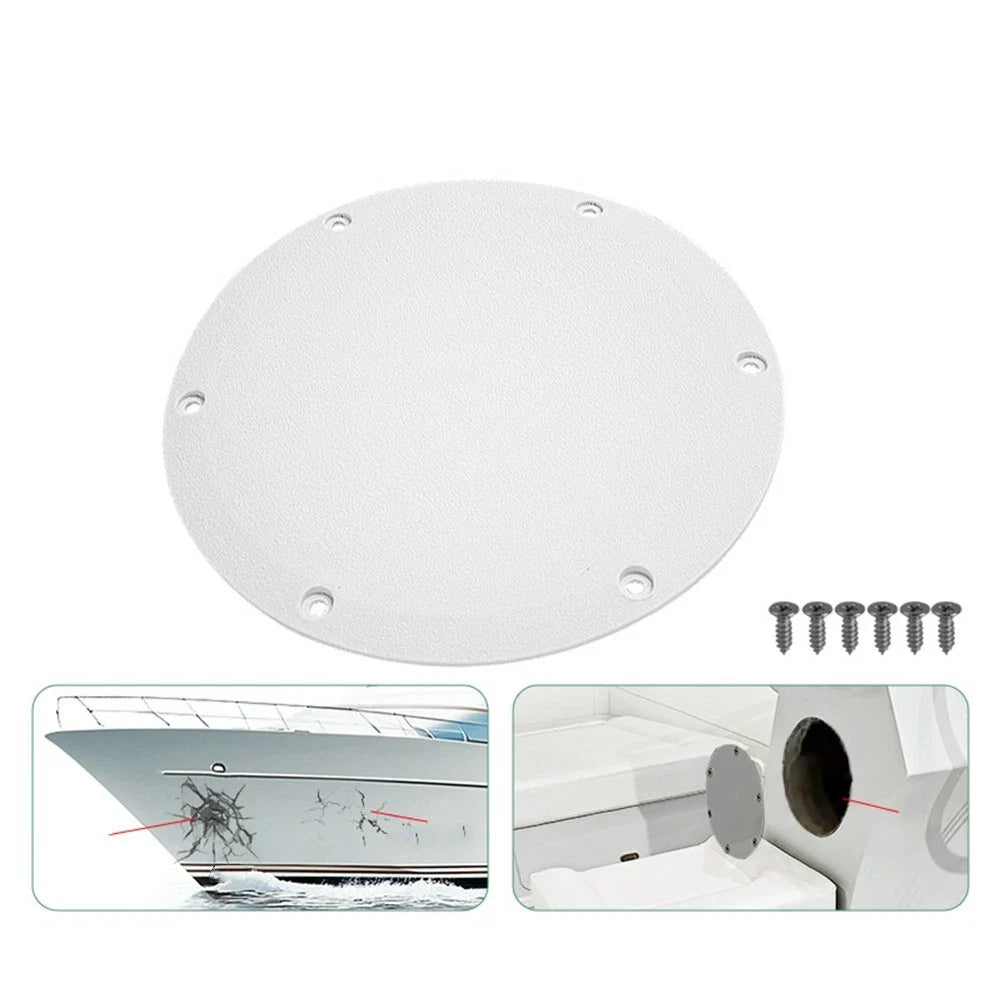 Marine Boat Deck Repair Patch for Cracks & Inspection Ports on Yachts