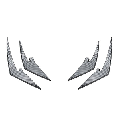 4 x Carbon Look Front Side Air Vent Trims for BMW M3 M4 G80 G81 G82 G83 (2021-2024)