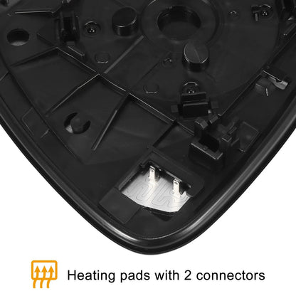 Heated Mirror Glass with Backing Plate for Toyota RAV4 (2013-2018)
