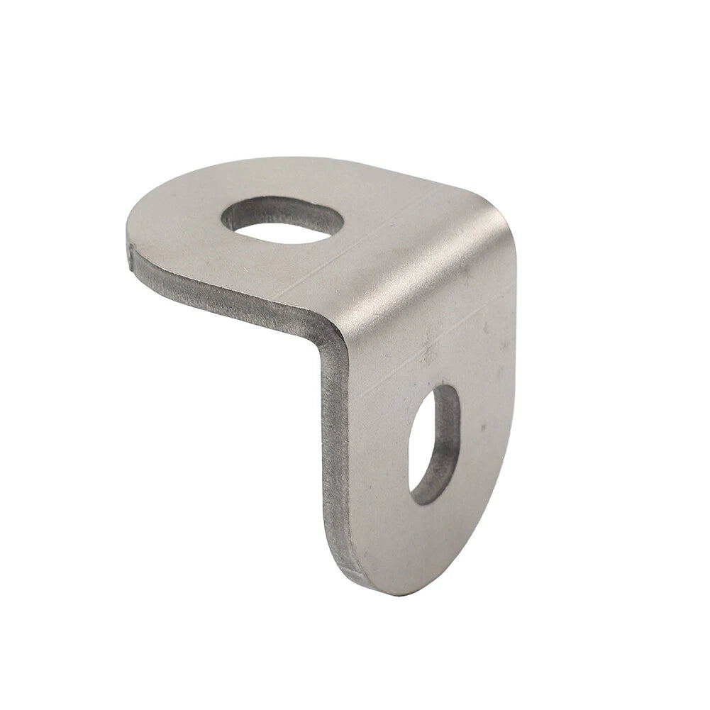 L-Shaped Mounting Bracket for Universal Motorcycle Exhaust Pipe Clamp