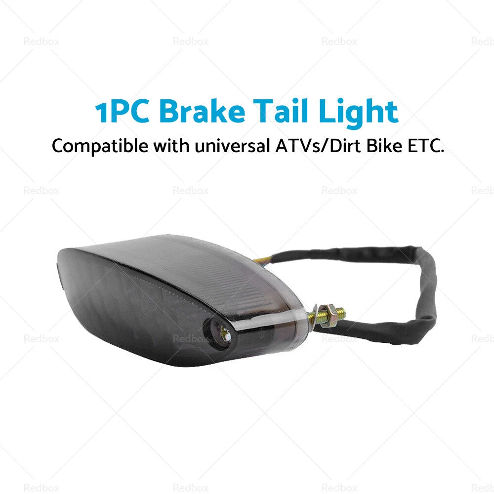 28 LED Brake Stop Tail Light for Universal Motorcycle License Plate Lamp