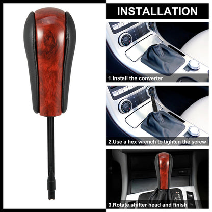 Faux Leather Gear Knob for BMW X5, 525i (2000-2009)