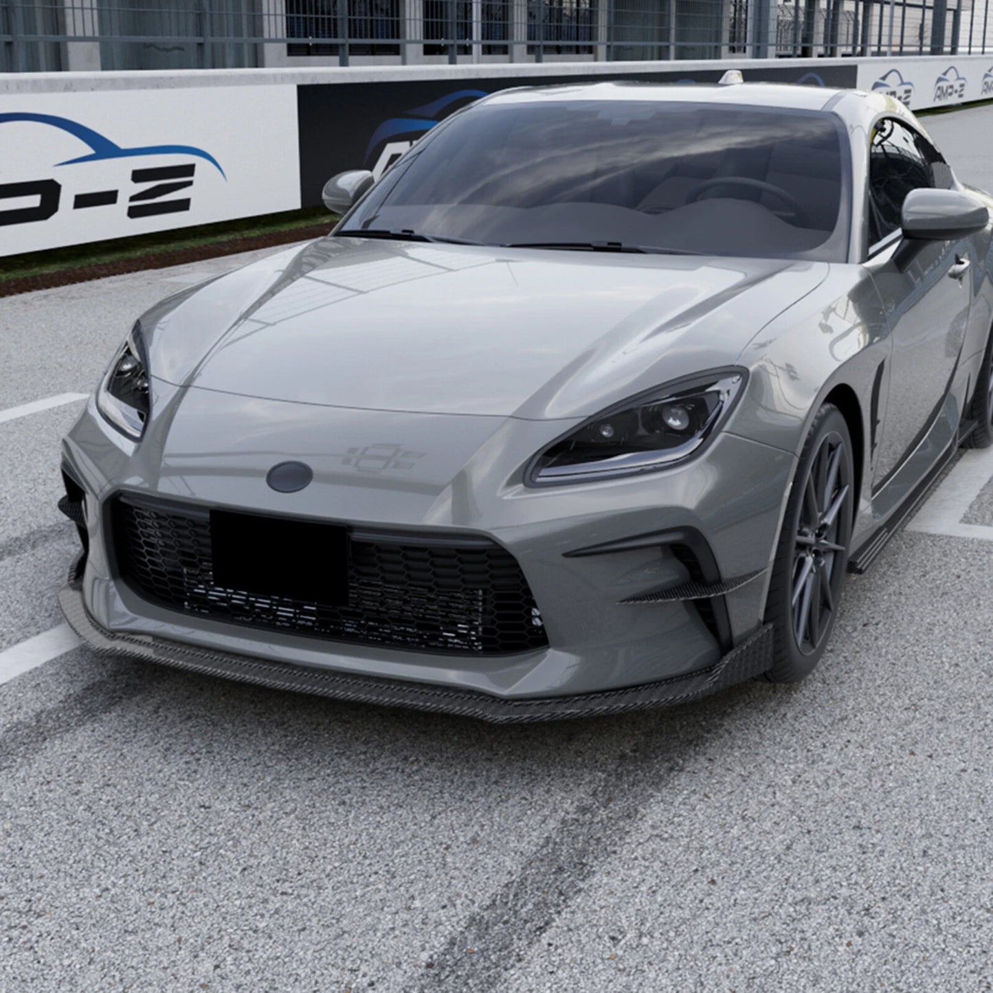 Front Spoiler Lip for Toyota GR86 2022-2025 Carbon Look