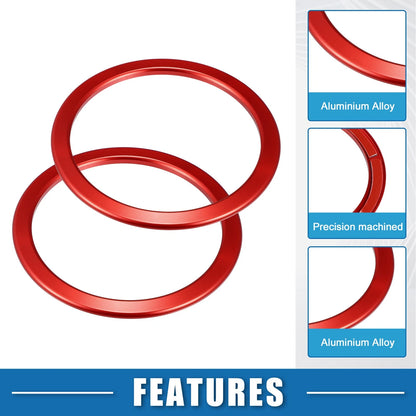 AC Air Vent Outlet Cover Ring Trim for Toyota Tundra 2014-2021 (Set of 4)