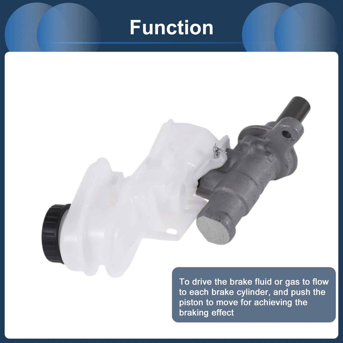 Brake Master Cylinder with Reservoir for Ford Ranger T7 (2015-2020)