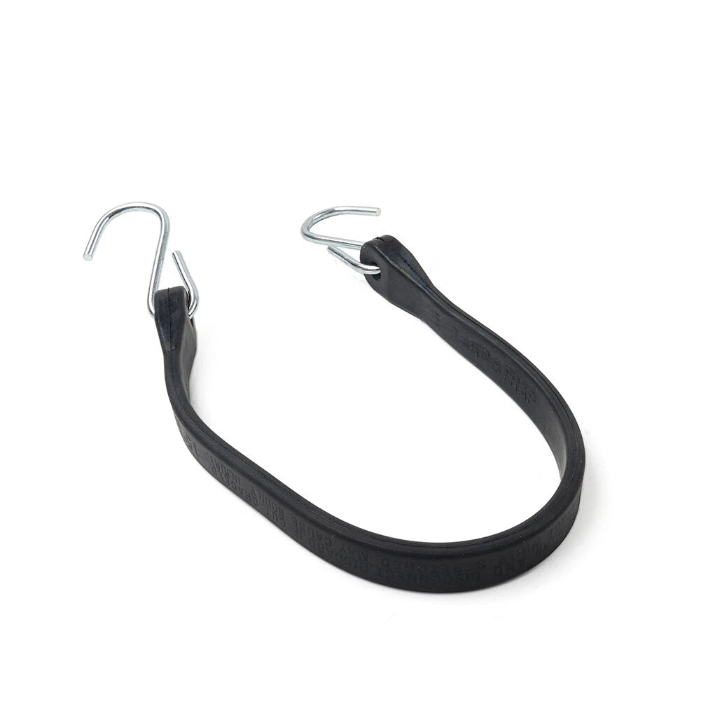 15" Heavy Duty Rubber Tarp Straps Bungee Cords with Hooks for Various Models