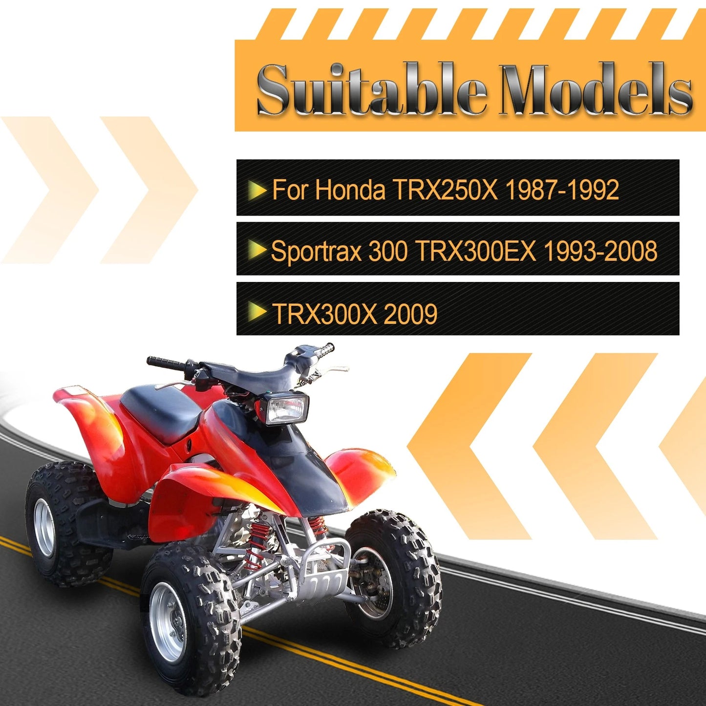 Gas Valve Petcock Hose Tube for Sportrax TRX300EX/TRX250X