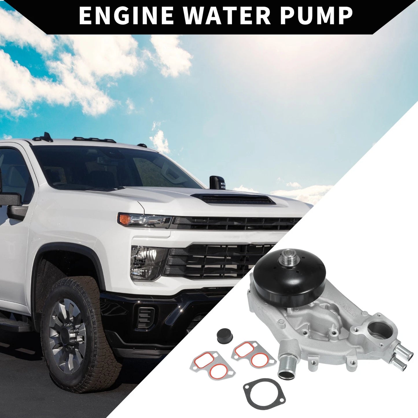 Water Pump for Buick Rainier (2007–2007)
