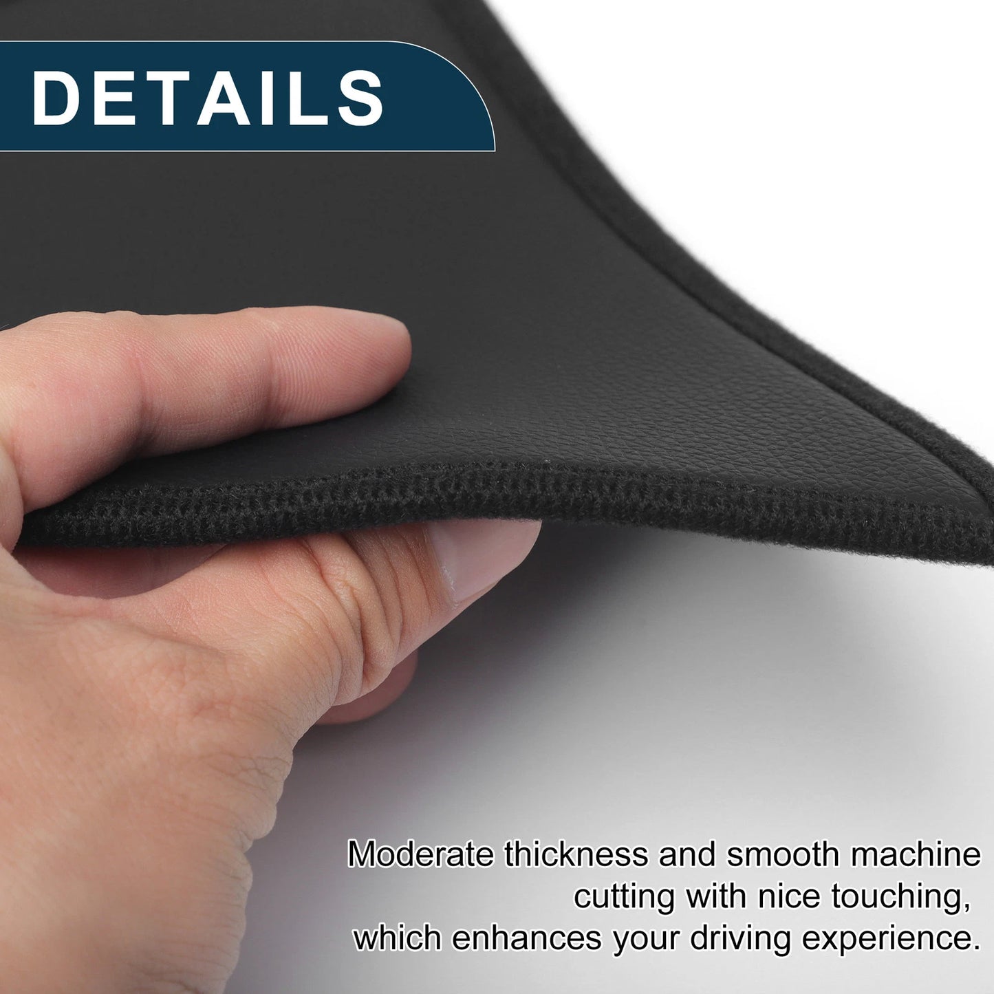 Car Door Anti Kick Pad Sticker Protector for Toyota Highlander (2015)
