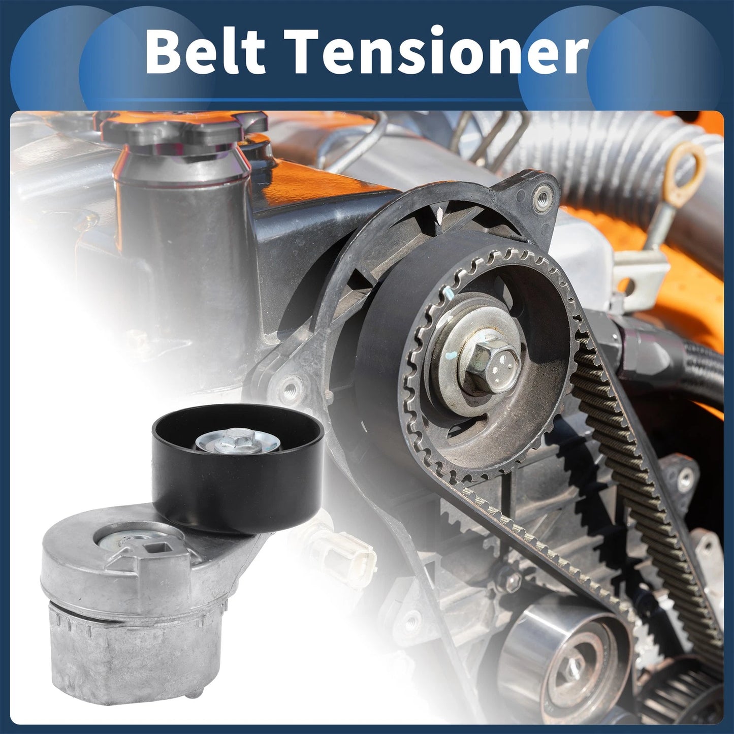 Belt Tensioner for Ford Transit 2.4 (2000-2014) - Metal 1 Pc