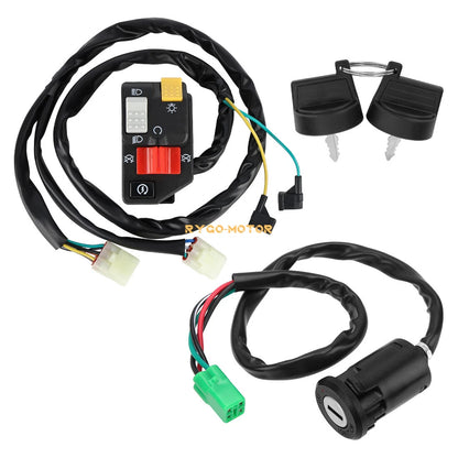 Handlebar & Key Switch for Honda TRX400EX Sportrax / TRX450ER (2005–2014)