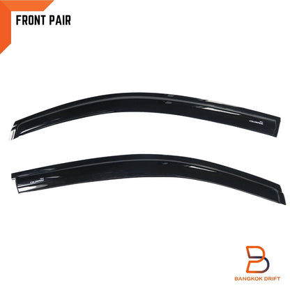 Weather Shields Rain Guards for Holden Colorado RG Z71 LTZ Dual Cab (12-22)