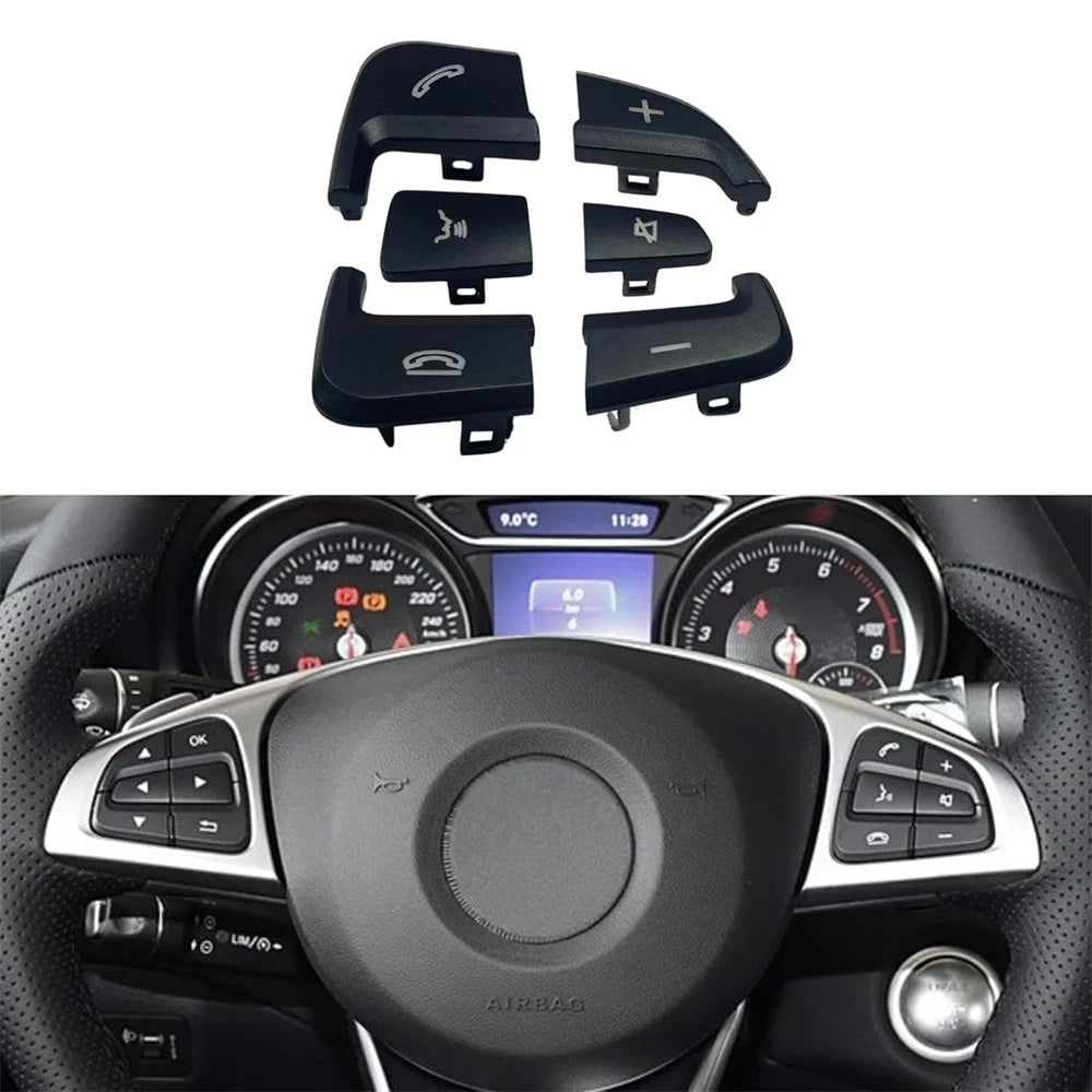 Steering Wheel Volume Control Switch Buttons for Benz A B GLA GLS GLE (2013-2023)