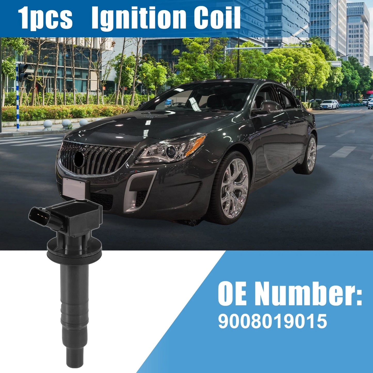 Ignition Coil for Toyota Matrix 2 x 2003-2006 Gray Replacement