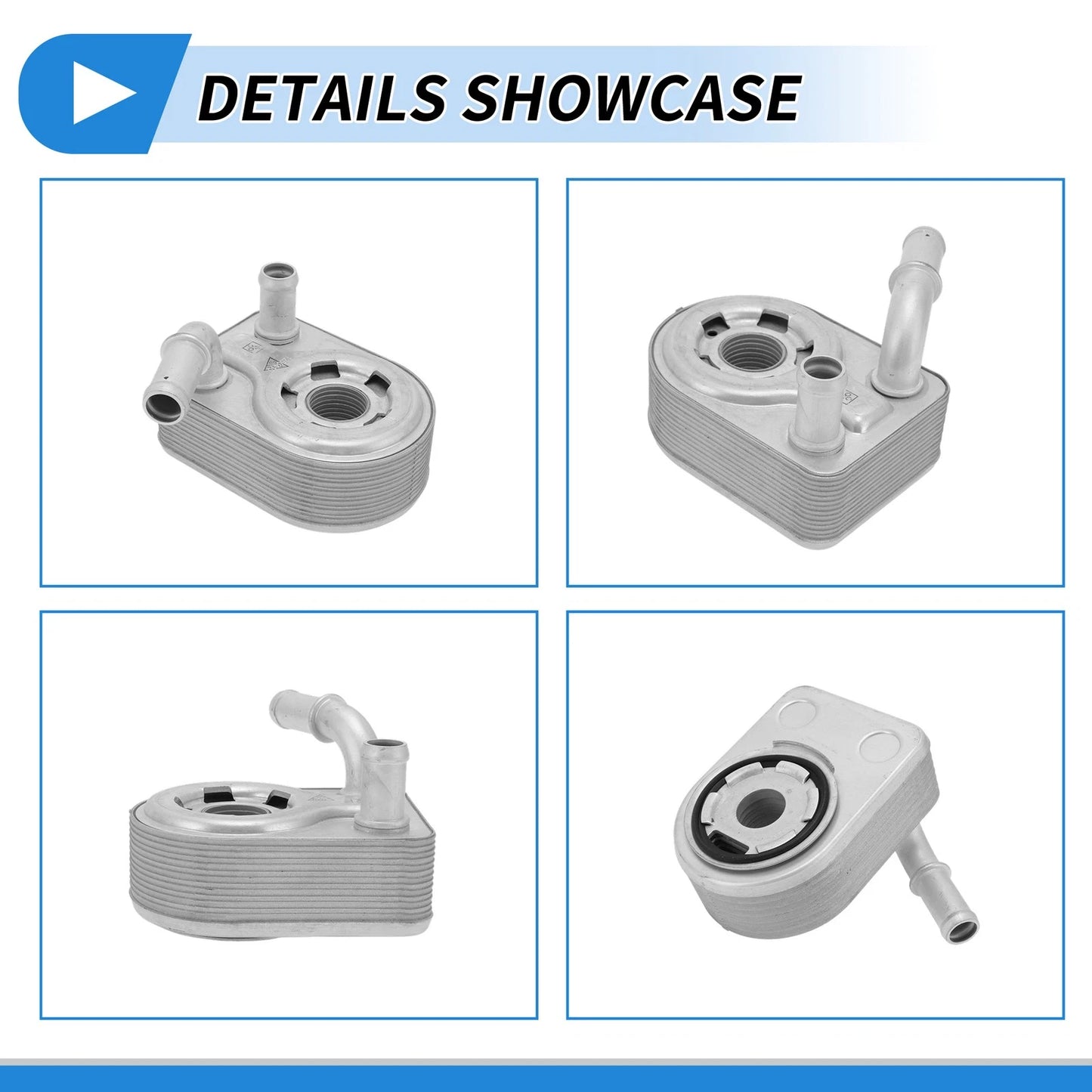 Engine Oil Cooler for Ford Fiesta (2015-2019) - 1 x Quality Replacement