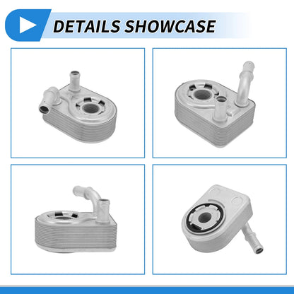 Engine Oil Cooler for Ford Fiesta (2015-2019) - 1 x Quality Replacement