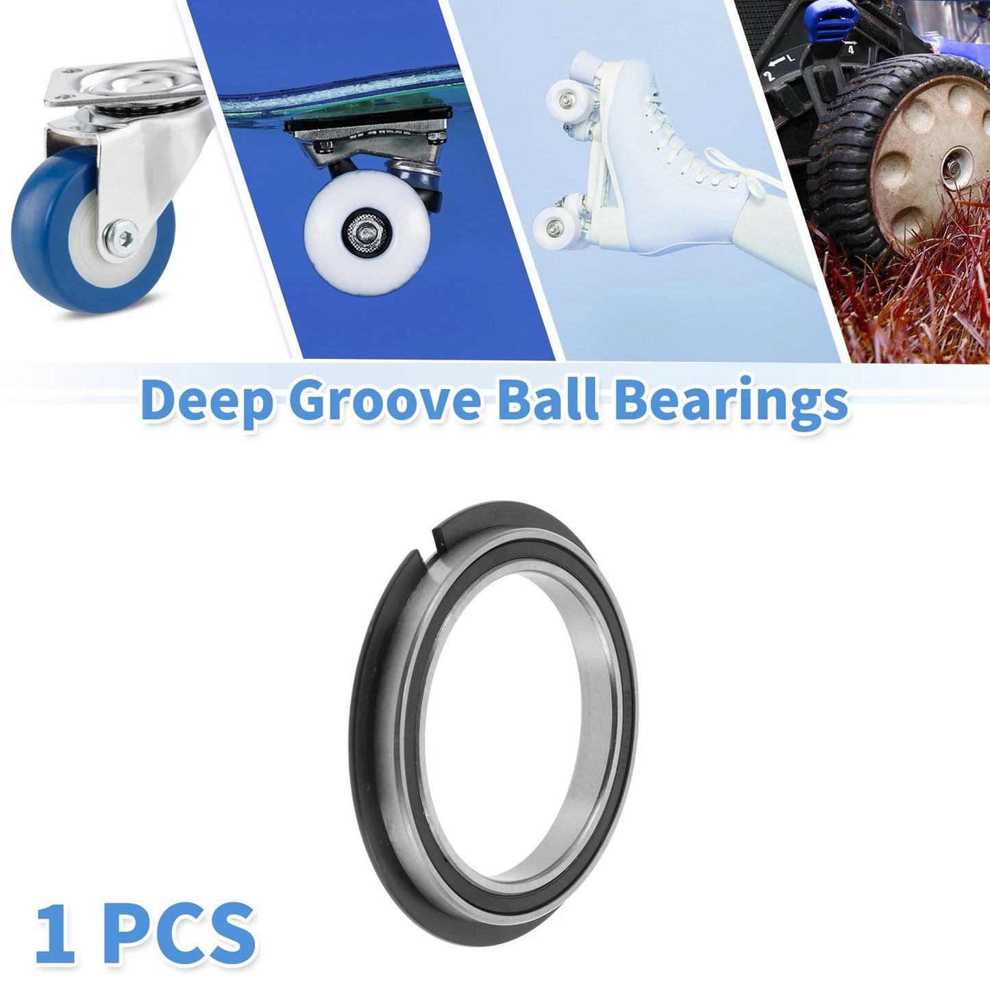 Deep Groove Ball Bearings 45x58x7mm 1Pc for Scooter Skateboard Wheel