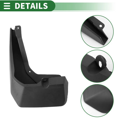 Mud Flaps Splash Guards for Ford Focus Active (2020-2021) with Mounts
