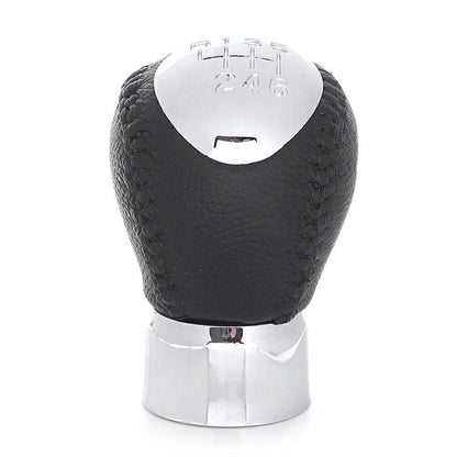 Leather Rear Shift Knob Gear Manual Shifter 6 Speed for Mazda 3 5 6 CX-5