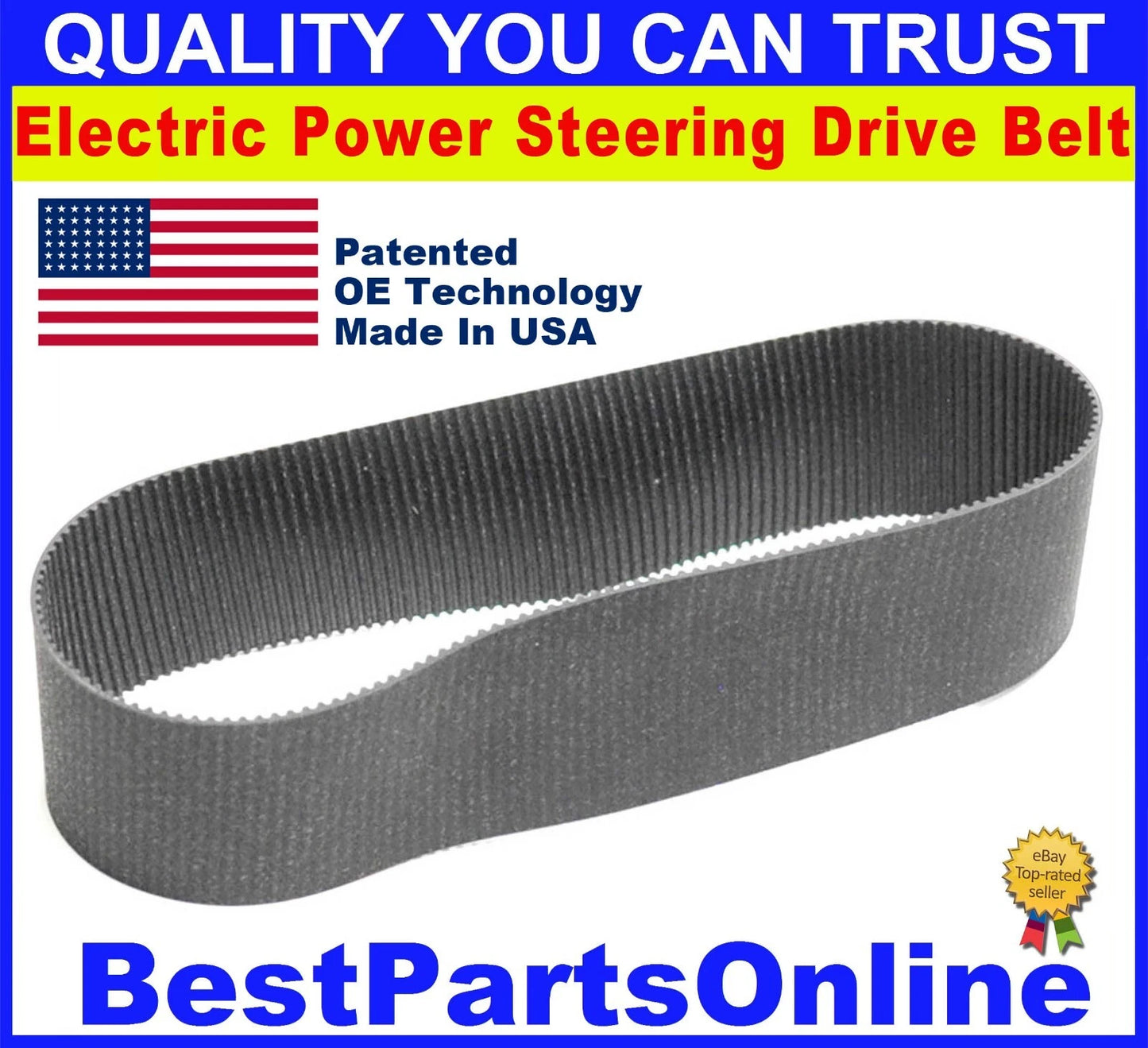 Electric Steering Rack and Pinion Gear Belt for Ford F-150 (2010–2014)