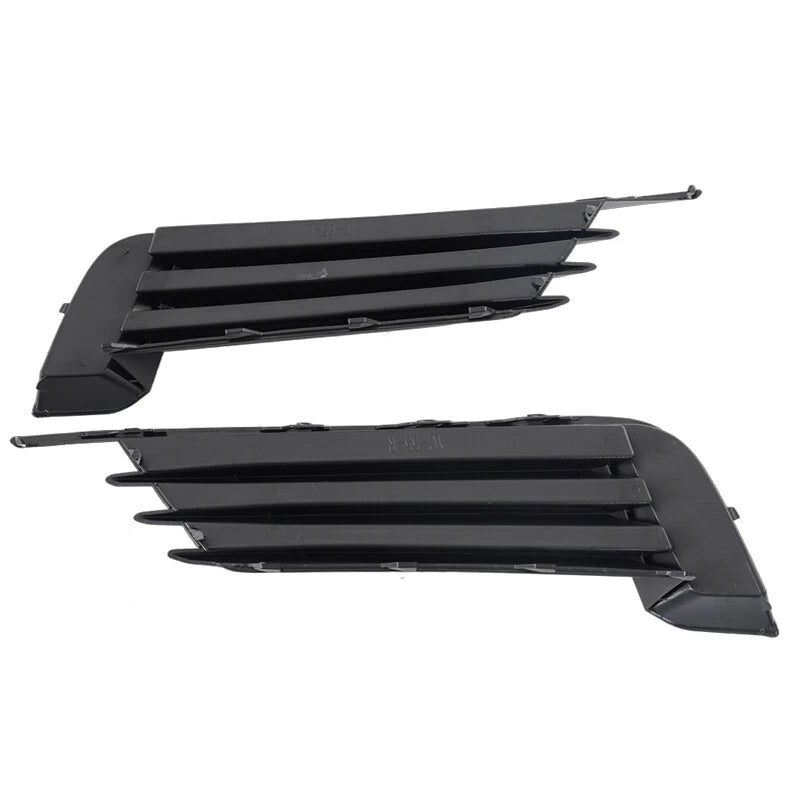 Left & Right Fog Light Grills for Audi A3 S3 2013-2017 Front Bumper