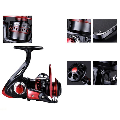Portable Fishing Reel with Aluminum Spools for Sea/Lake Fishing Experience
