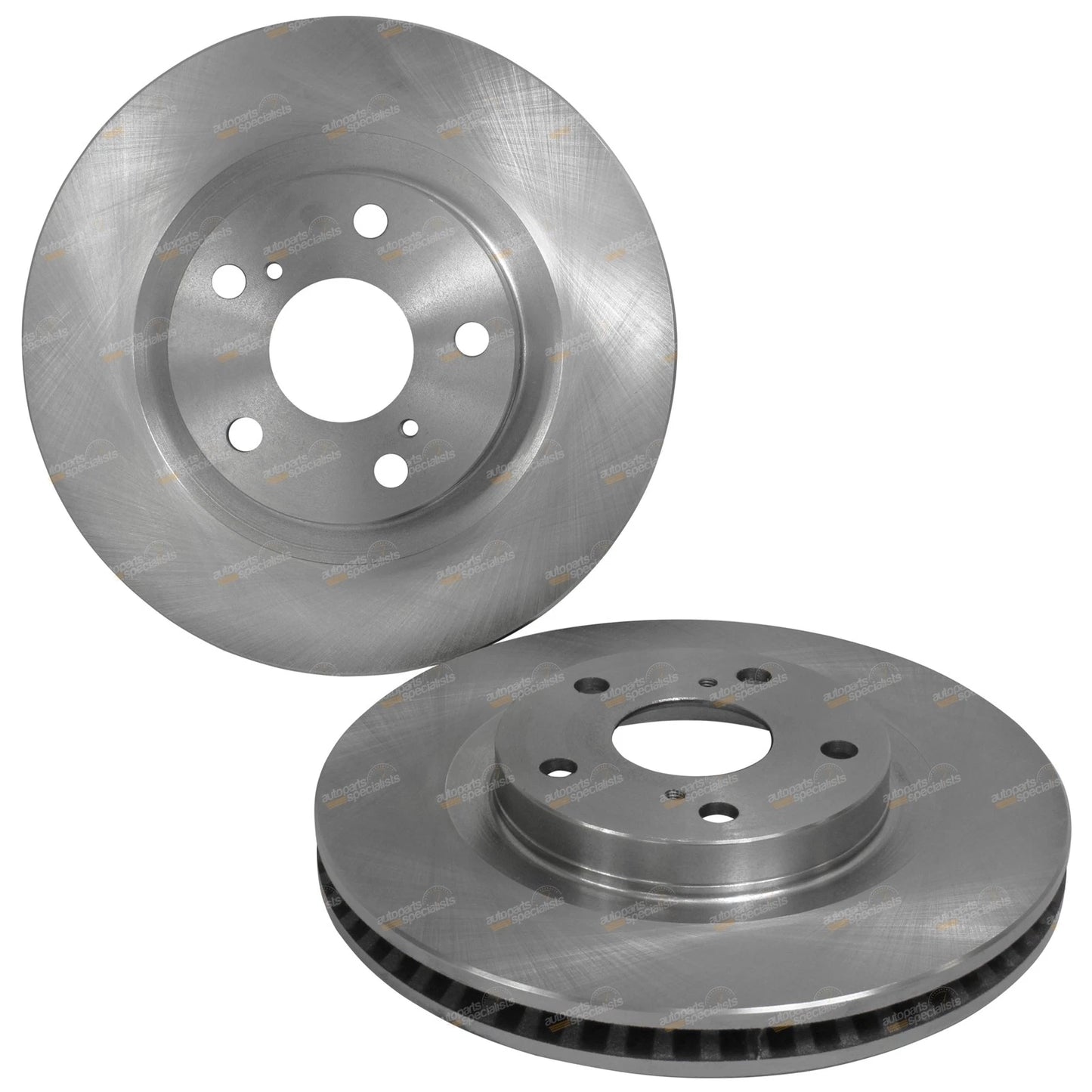 Front Disc Brake Rotor Pair for Toyota RAV4 (2006-2019)