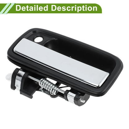 Exterior Door Handle for Toyota (Black Silver Tone) (2000-2006)
