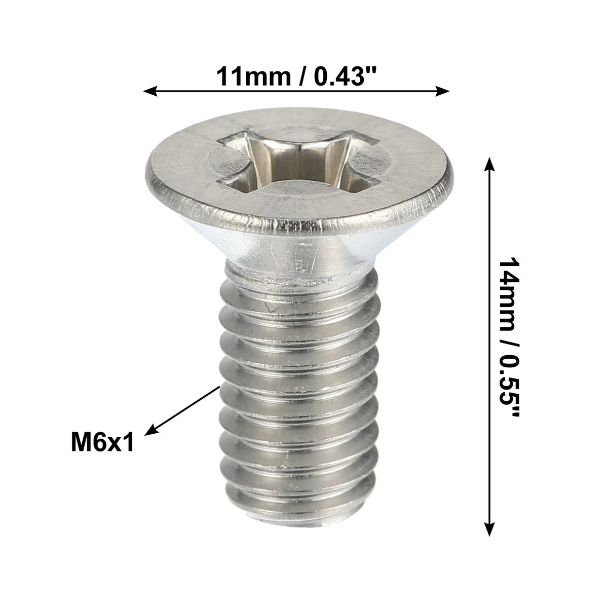 8 x Brake Disc Rotor Screws Kit for Honda Accord Civic